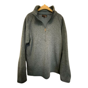 STORMPACK Men's Blue Quarter Zip Sweater Medium